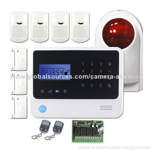 Alarm System, Supports Two-way Intercom G90, 4-channel Relay Output